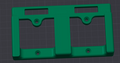 Makita battery holder for 2